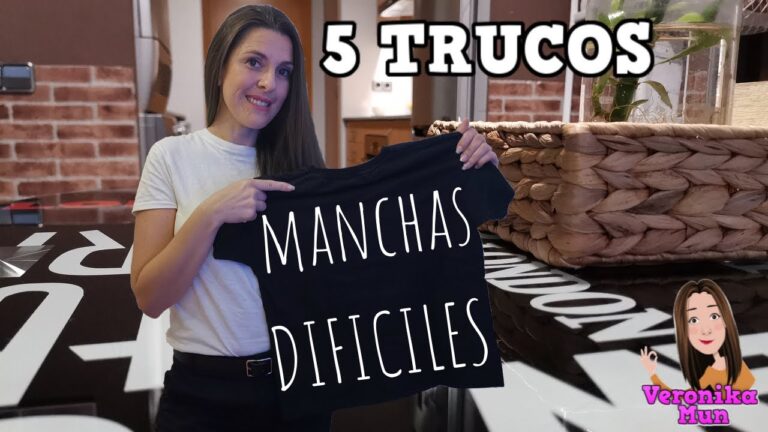 Consejos Efectivos para Eliminar Manchas en Diversas Telas