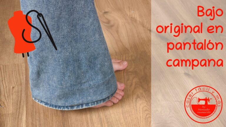 T&eacute;cnicas Esenciales de Costura para Pantalones Rectos