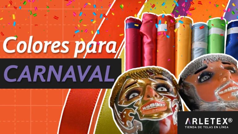 Variedad de Colores en Telas para Disfraces: Gu&iacute;a Completa
