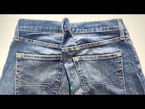 Gu&iacute;a para Adaptar la Cintura de Pantalones a tu Medida