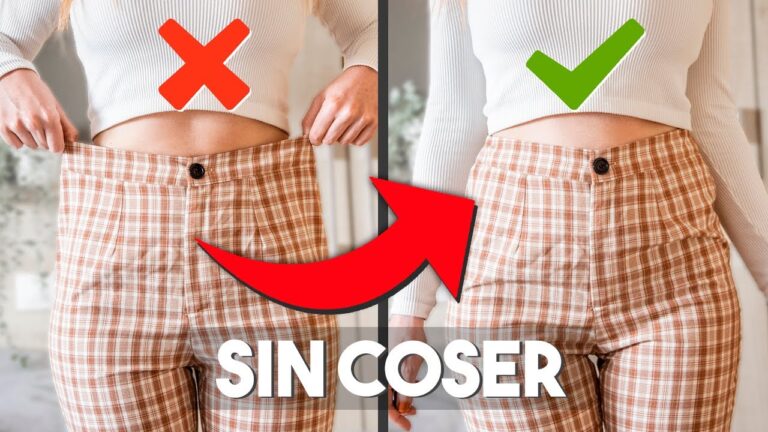 Ajusta la Cintura de Tus Pantalones con Ideas Creativas