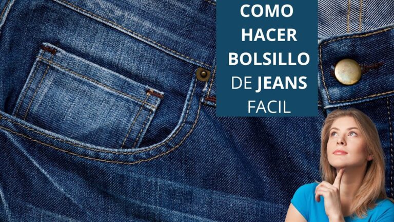 Secretos para Hacer Pantalones con Bolsillos Pr&aacute;cticos