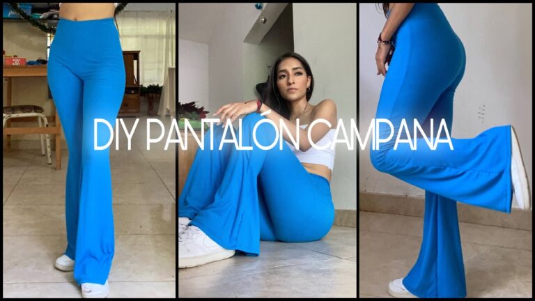 Guía Práctica para Confeccionar Pantalones Acampanados
