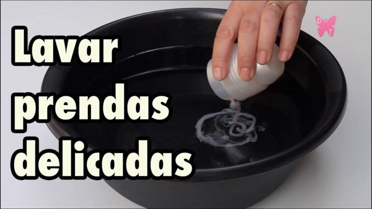 Guía práctica para el lavado a mano de telas delicadas