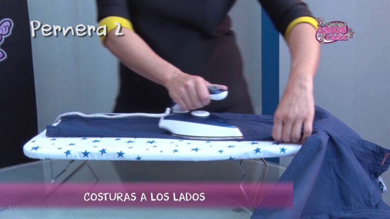 Guía Práctica para Planchar Pantalones Correctamente