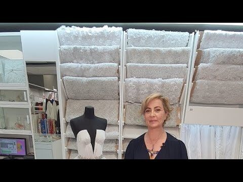 Elegancia en Vestidos: Telas de Tul Bordado