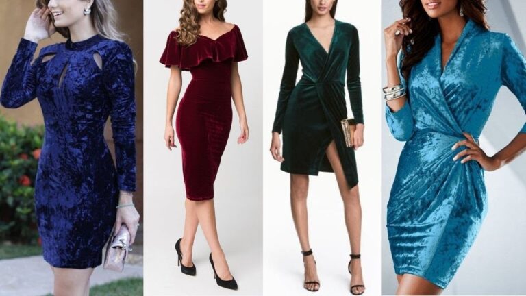 Tendencia en Moda: Vestidos de Terciopelo